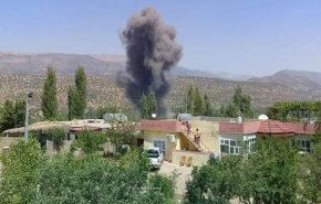 آتش‌سوزی در شمال عراق در نتیجه حملات ترکیه

