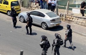 درگیری جوانان فلسطینی با نیروهای صهیونیست در سلوان 