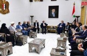تاکید رئیس پارلمان سوریه بر تقویت روابط پارلمانی با ایران
