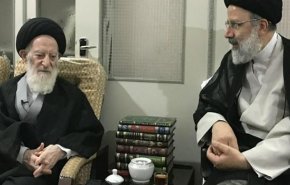 رئيسي یلتقي بالمرجع شبيري زنجاني