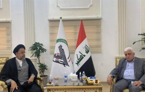 وزير الامن الايراني يلتقي رئيس هيئة الحشد الشعبي فالح الفياض 