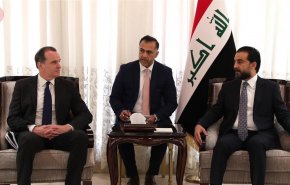 الحلبوسي والأعرجي يلتقيان بوفد امريكي..لهذا السبب