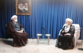رئيس السلطة القضائية يلتقي مراجع وعلماء الدين وكبار المسؤولين في قم المقدسة