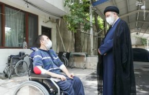 دیدار آیت‌الله رئیسی با جانبازان در آسایشگاه امام خمینی (ره)
