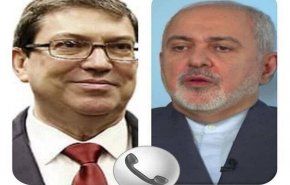 گفتگوی تلفنی ظریف و همتای کوبایی