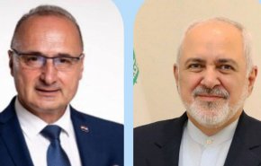 ظریف با همتای کروات خود گفت وگو کرد