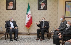 دیدار رییس دفتر سیاسی حماس با ولایتی