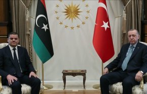 دیدار اردوغان و نخست‌وزیر لیبی پشت درهای بسته
