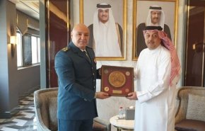 دیدار فرمانده ارتش لبنان با وزیر دفاع قطر