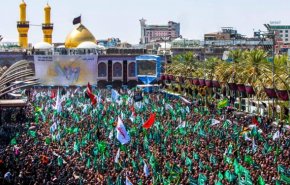 برگزاری مراسم عزاداری سالار شهیدان در کربلای معلی+فیلم
