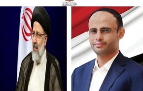 الرئيس اليمني  يتلقى برقية شكر جوابية من الرئيس الإيراني
