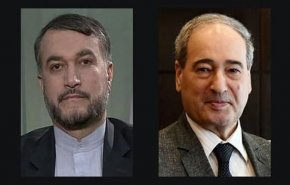 وزیر خارجه سوریه با تبریک به امیرعبداللهیان بر مقابله مشترک با استکبار تاکید کرد
