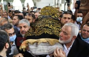 هزاران اردنی تشییع پیکر یک رهبر حماس را به راهپیمایی حمایت از مقاومت تبدیل کردند