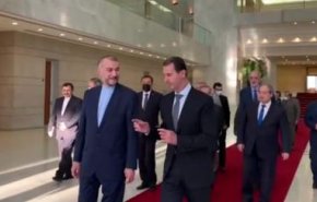 بدرقه امیر عبداللهیان ازسوی بشار اسد
