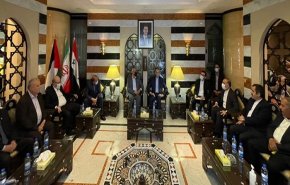 دیدار امیرعبداللهیان با رهبران گروه‌های فلسطینی در دمشق
