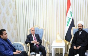 الخزعلي يبحث مع وزير الخارجية ومستشار الأمن القومي ملف الانسحاب الأميركي