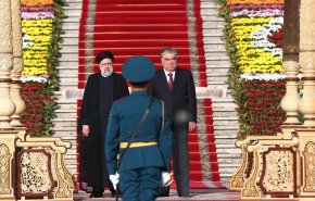 استقبال رسمی امامعلی رحمان از آیت الله رییسی
