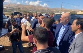 بازدید وزیر کشور لبنان از محموله ۲۰ تنی ماده توقیف شده نیترات آمونیوم
