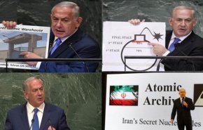 منازعه نتانیاهو و بنت بر سر نقاشی‌های نتانیاهو از «بمب ایران»