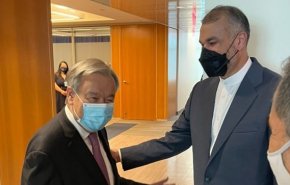 دیدار امیرعبداللهیان با دبیرکل سازمان ملل 