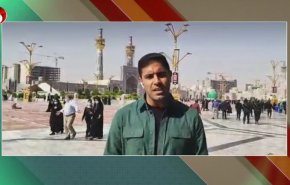شاهد..اجواء مقام الإمام الرضا(ع) في ذكرى وفاة رسول الله(ص)