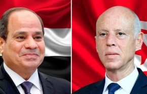 السيسي يؤكد دعم بلاده لإجراءات قيس سعيد 