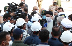 بازدید رئیس جمهور از موسسه صنعتی - دریایی شهید محلاتی بوشهر/ شناور پیشرفته شهید سلیمانی دستاورد جدید ندسا