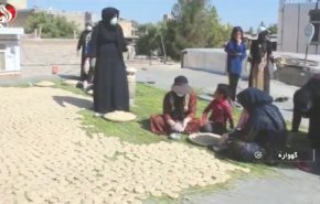 شاهد..مأكولات تراثية إيرانية في محافظة كرمانشاه