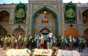 بالصور.. العتبة العلوية تحتفل بذكرى ولادة النبي (ص)