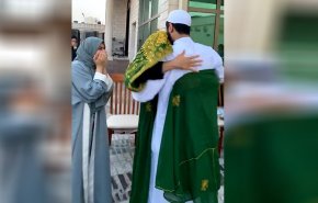  صحنه دیدار النمر؛ فعال عربستانی با مادرش پس از 10 سال زندان