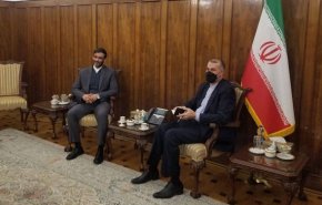 دیدار و گفت‌وگوی سعید محمد با امیرعبداللهیان