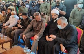 شب دوم مراسم منطقه سبز بغداد؛ این بار مالکی، زیدان و فیاض هم آمدند