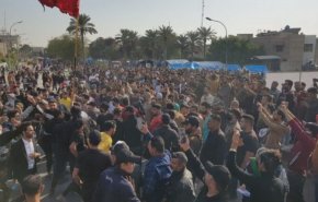 تظاهرات هزاران معترض در بغداد علیه نتایج انتخابات عراق