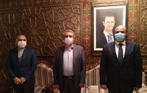 وزیر صمت وارد دمشق شد
