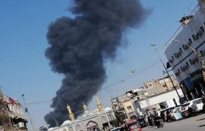 آتش سوزی در یکی از بیمارستان های کربلا