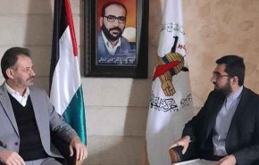 دیدار نماینده جهاد اسلامی و رایزن سیاسی سفارت ایران در لبنان