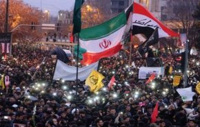 تجمع مردم بغداد پس از فراخوان گروه‌های مقاومت