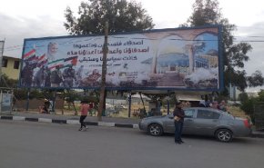 غزه با عکس‌های شهید سلیمانی آراسته شد