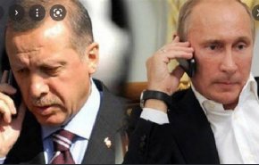 گفت‌وگوی تلفنی اردوغان و پوتین درباره مسائل منطقه و جهان