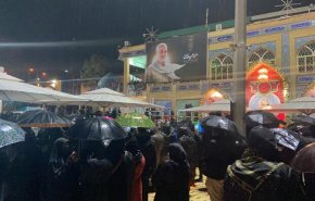 ببینید.. به وقت شهادت سردار، از محل مزار سردار

