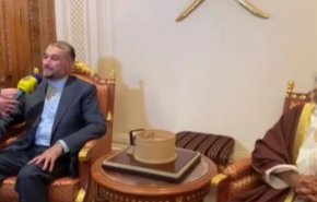 اظهارات امیر عبداللهیان در بدو ورود به مسقط+ ویدیو