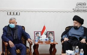دیدار مقتدی صدر و هادی العامری در نجف