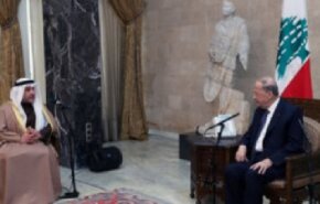 دیدار وزیر خارجه کویت با میشل عون در بیروت