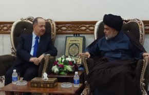 گفت‌وگوی تلفنی مقتدی صدر و مسعود بارزانی درباره آخرین تحولات سیاسی عراق
