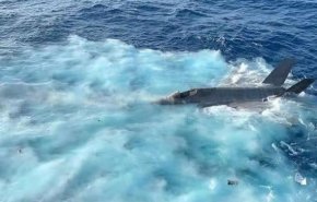 رقابت چین و آمریکا بر سر لاشه جنگنده آمریکایی+فیلم