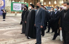 امیرعبداللهیان و مدیران ارشد دستگاه دیپلماسی با آرمان های امام راحل تجدید میثاق کردند