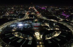 نماد قزاقستان به رنگ پرچم ایران درآمد