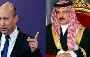 ورود نخست وزیر رژیم صهیونیستی به بحرین در سالروز انقلاب ۱۴ فوریه