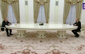 صدراعظم آلمان با پوتین دیدار کرد