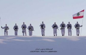 تمرینات یگان ویژه حزب‌الله لبنان در کوهستان برفی+ویدئو